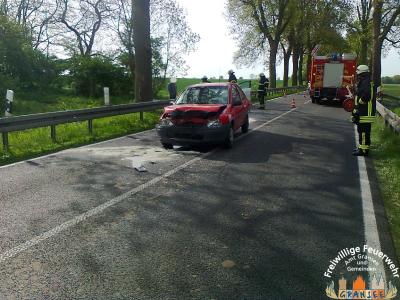 mittleres Unfallfahrzeug 