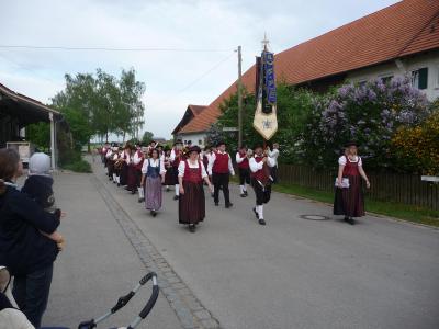 Foto des Albums: Sternmarsch beim Bezirksmusikfest 2015 in Weicht (14. 05. 2015)