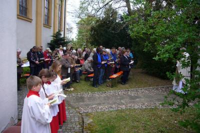 Foto des Albums: Jubiläum Frauenbund  an Mariengrotte