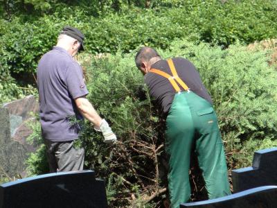 Foto des Albums: Bürgeraktion auf dem Friedhof Malborn