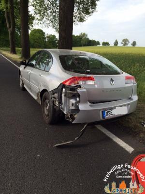 beteiligtes Unfallfahrzeug 