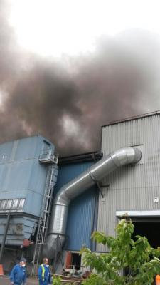 Foto des Albums: Einsatz 117/2015 - Brand Firma Relux