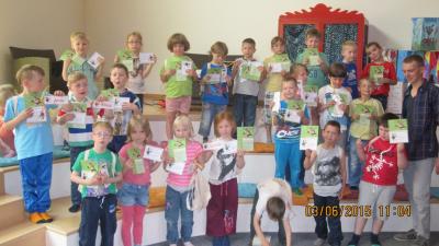 Foto des Albums: bibfit - Der Bibliotheksführerschein für Kindergartenkinder (03. 06. 2015)