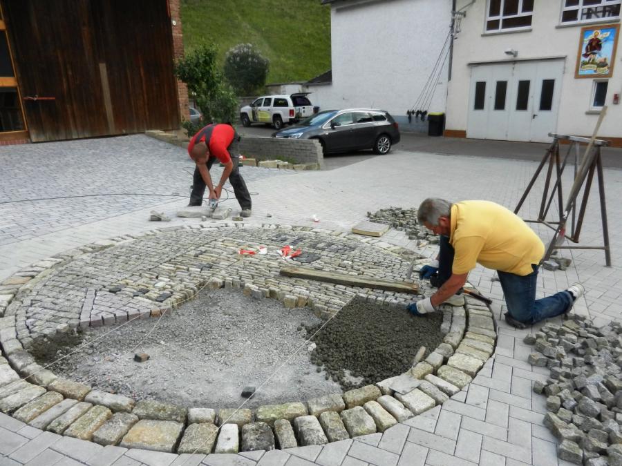Bild: Bei der Arbeit