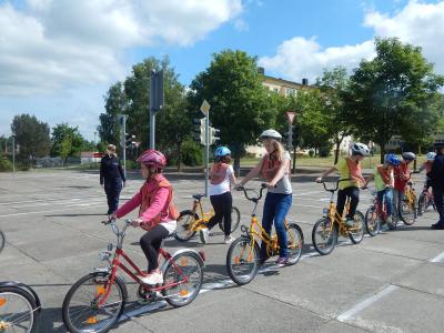 Foto des Albums: Fahrradausbildung Kl. 4