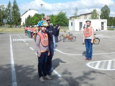 Foto des Albums: Fahrradausbildung Kl. 4