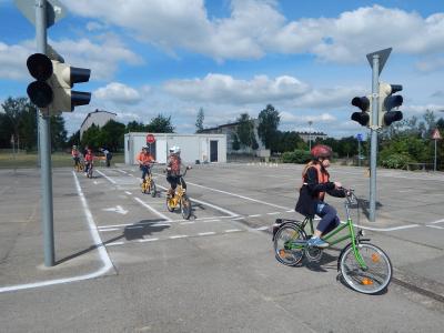 Foto des Albums: Fahrradausbildung Kl. 4