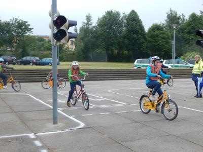 Foto des Albums: Fahrradausbildung Kl. 4