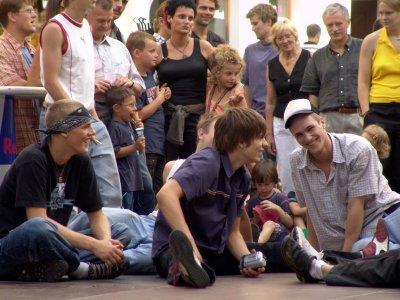 Foto des Albums: City Battle - Potsdam mittendrin: die schönsten Zuschauer (30.07.2005)