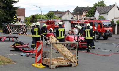 Foto des Albums: Ausbildung Hilfeleistung - Verkehrsunfall (18. 07. 2015)