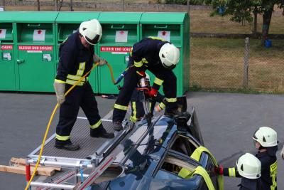 Foto des Albums: Ausbildung Hilfeleistung - Verkehrsunfall (18. 07. 2015)