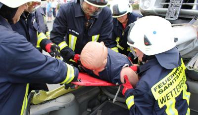 Foto des Albums: Ausbildung Hilfeleistung - Verkehrsunfall (18. 07. 2015)