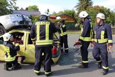 Foto des Albums: Ausbildung Hilfeleistung - Verkehrsunfall (18. 07. 2015)