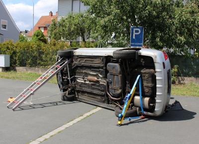 Foto des Albums: Ausbildung Hilfeleistung - Verkehrsunfall (18. 07. 2015)