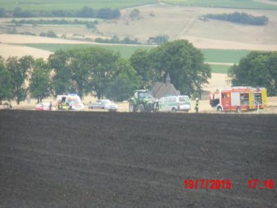 Foto des Albums: Stoppelacker in Flammen (20. 07. 2015)