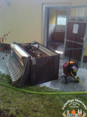Brandobjekt und L&uuml;ftereinsatz 