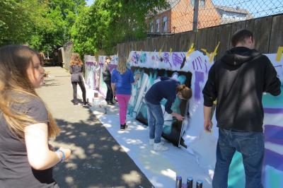 Foto des Albums: Graffiti-Projekt der 6 a