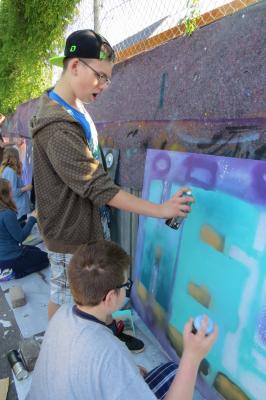 Foto des Albums: Graffiti-Projekt der 6 a