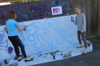 Foto des Albums: Graffiti-Projekt der 6 a