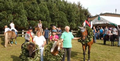 Merle Dethlefs (Trab), Johanna M&ouml;ller (Schritt), Nele Rudolph (Galopp). 
