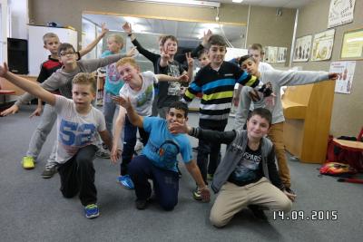 Posen wurden einstudiert 