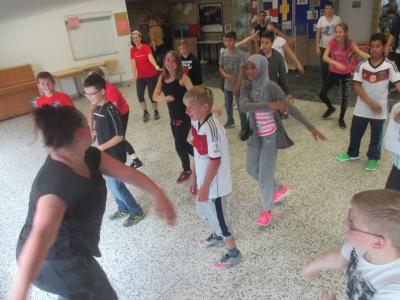 Foto des Albums: Tanzprojekt "Vielfalt - Das Beste gegen Einfalt!" - der erste Tag