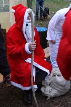 Foto des Albums: Aufstellen ds Weihnachtsbaumes in Leezen, Schloßlatz