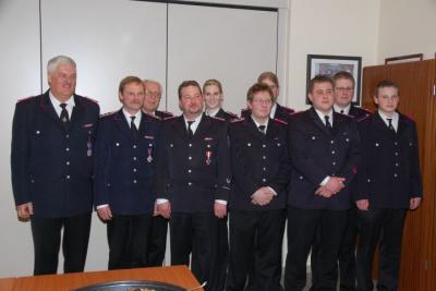 Fotoalbum Jahreshauptversammlung 2013 der Freiwilligen Feuerwehr Langeln