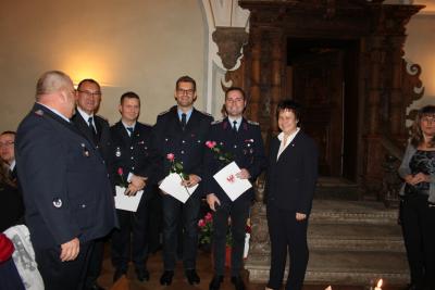 Foto des Albums: Feierliche Auszeichnungsveranstaltung für langjährige Mitglieder der freiwilligen Feuerwehren der Gemeinde Plattenburg (16. 11. 2015)