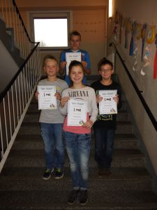 Bild: Sieger Schulmathematikolympiade Klasse 6