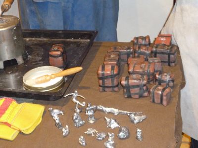 Foto des Albums: Zinngießen und mehr im Museum 1547 am 2. Advent 2015