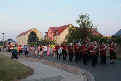 Foto des Albums: Kinder- und Heimatfest Mühlberg, Fackelumzug