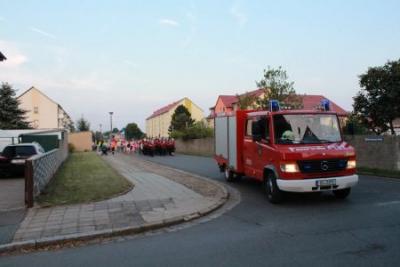 Foto des Albums: Kinder- und Heimatfest Mühlberg, Fackelumzug