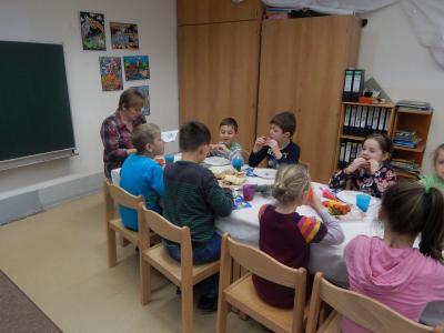 Foto des Albums: Weihnachtsfrühstück der einzelnen Klassen