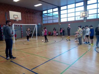 Foto des Albums: Blindenfußball macht Schule