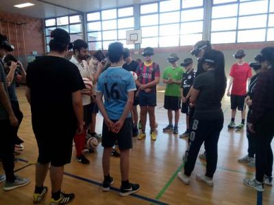 Foto des Albums: Blindenfußball macht Schule