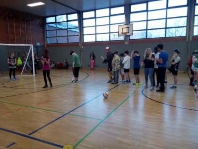 Foto des Albums: Blindenfußball macht Schule