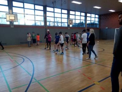 Foto des Albums: Blindenfußball macht Schule