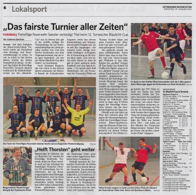 Uetersener Nachrichten, 19.01.2016 