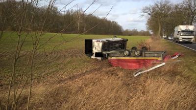 Bei diesem Unfall wurde niemand verletzt. 