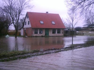 Foto des Albums: Hochwasser in Grebbin (09. 09. 2003)
