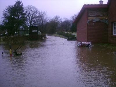 Foto des Albums: Hochwasser in Grebbin (09. 09. 2003)