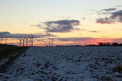 Winterliche Landschaft (Foto: Doris S. J&uuml;rgensen) 