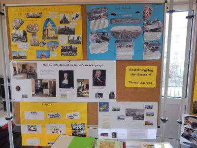 Foto des Albums: Gestaltungstag Klasse 4 zum Thema Sachsen