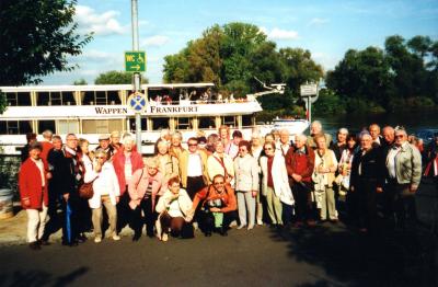Fotoalbum 20 Jahre Wanderabteilung - Mit dem Schiff von Frankfurt nach Seligenstadt