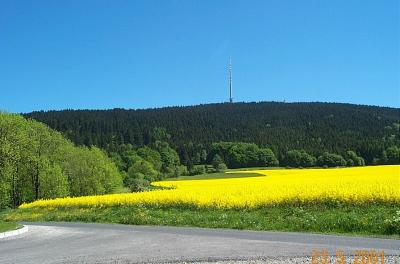 Blick zum Ble&szlig; vor dem Tunnelbau 