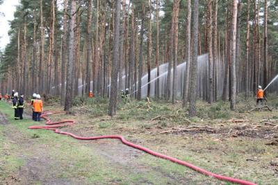 Foto des Albums: Bundesländer übergreifende Einsatzübung am 16.04.2016 - Teil 2