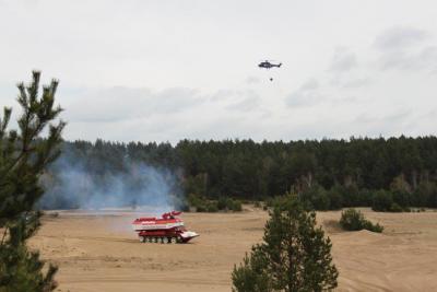 Foto des Albums: Bundesländer übergreifende Einsatzübung am 16.04.2016 - Teil 2