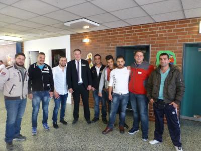 Foto des Albums: Willkommenscafe für Asylbewerber in Grasleben