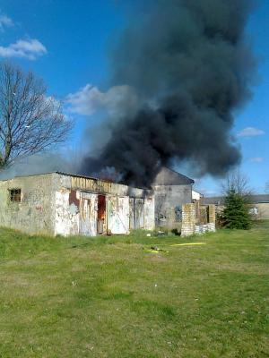 Lage beim Eintreffen der Feuerwehr 